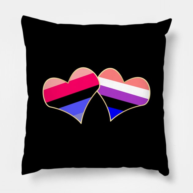 Gender and Sexuality Pillow by traditionation