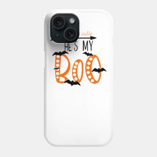 Hes my boo, halloween , couples shirt,  for him Phone Case