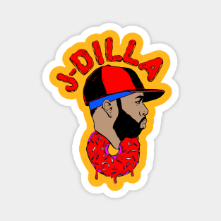 J dilla t-shirt Magnet