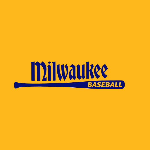 Milwaukee Baseball by Throwzack