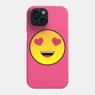 Hearts Emoji Phone Case