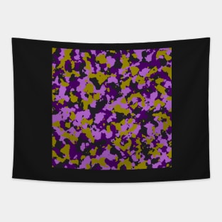 Orchid Navy Camouflage Tapestry