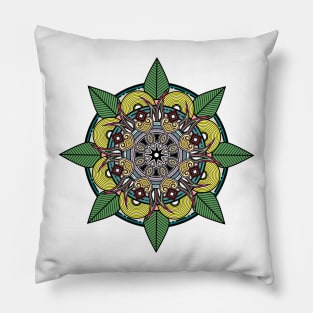 Floral Mandala Pillow