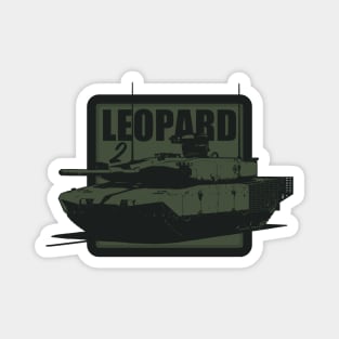 Leopard 2 Tank Magnet