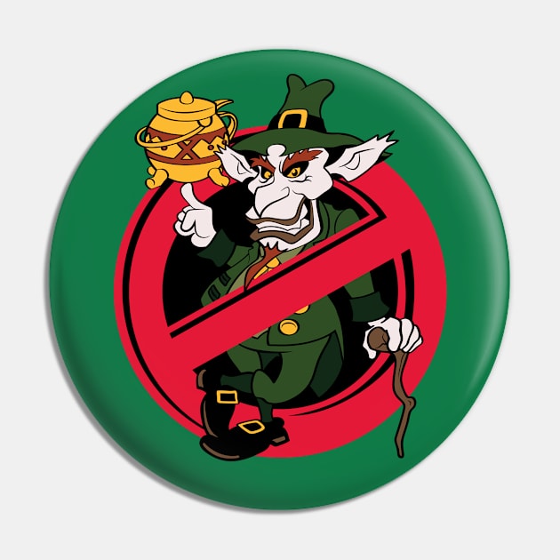 Leprechaunbusters Pin by Circle City Ghostbusters