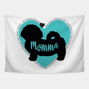 Fluff Momma (blue) Tapestry