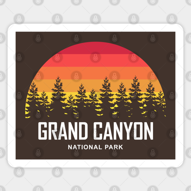 Grand Canyon National Park - Grand Canyon - Sticker