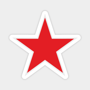 Red star of the USSR Magnet