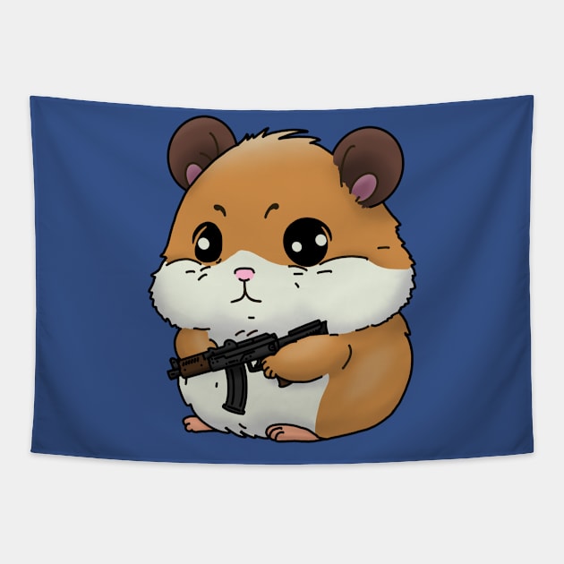 Ak hamster Tapestry by 752 Designs