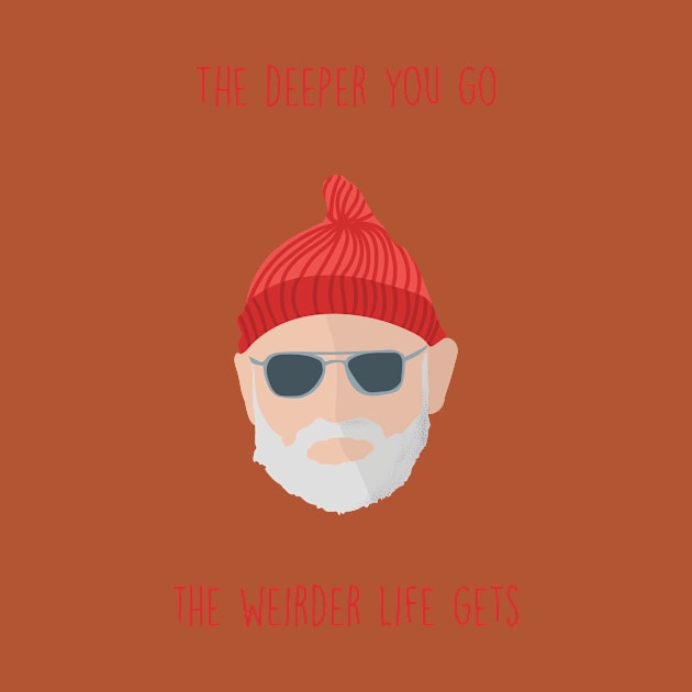 The Life Aquatic with Steve Zissou by wackyposters