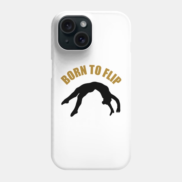 Born To Flip Phone Case by sportartbubble