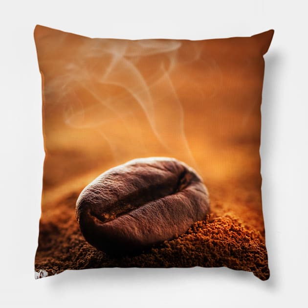 Coffee  bean Pillow by GreekTavern