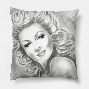 Lana Turner Pillow