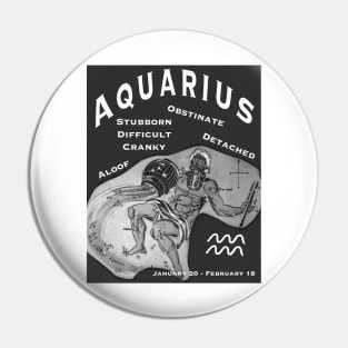 Negative Traits of an Aquarius Pin