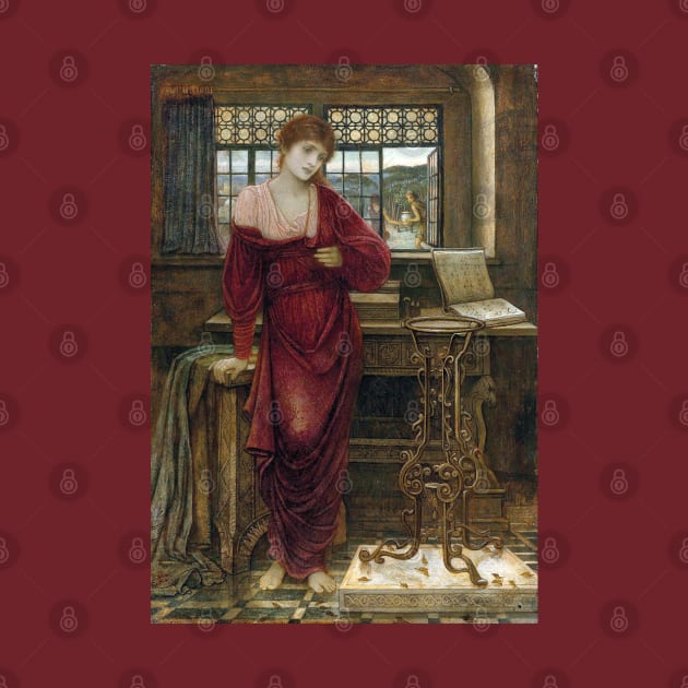 Isabella and the Pot of Basil - John Melhuish Strudwick by forgottenbeauty