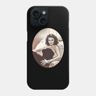 Classic Hollywood Star - Vintage Art Phone Case