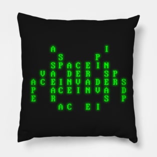 Text Invader Pillow