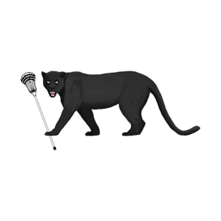 Lacrosse Black Panther T-Shirt