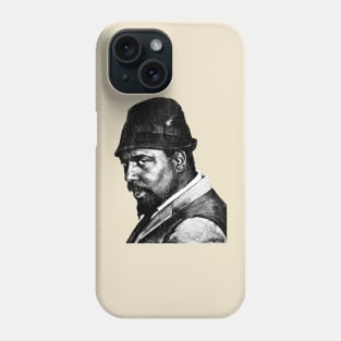 Retro Portrait Monk's Phone Case