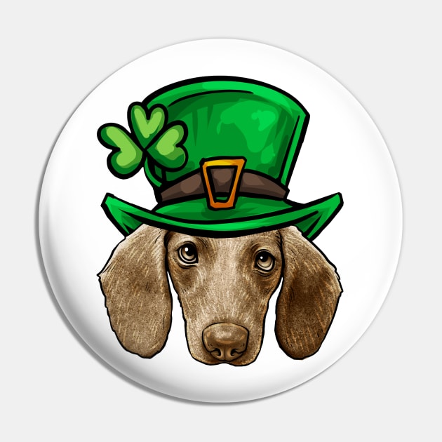 St Patricks Day Dachshund Pin by whyitsme