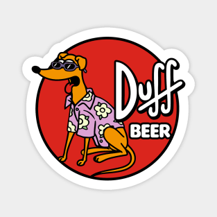 Beer dog Magnet