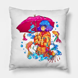 Rainy Days Pillow