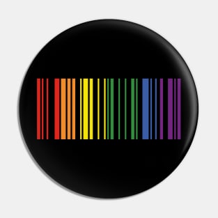 Barcode Pride Pin