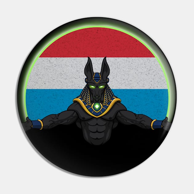 Anubis Luxembourg Pin by RampArt