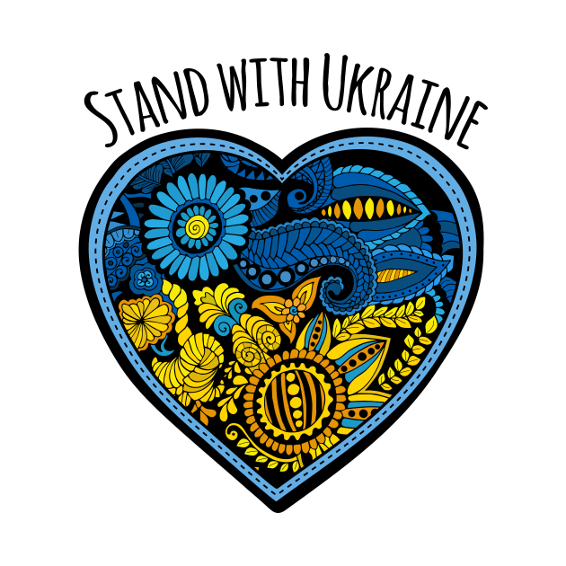 Stand with Ukraine by ComPix