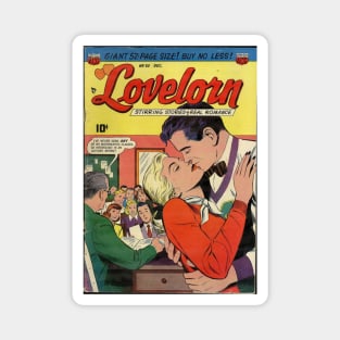 Vintage Confessions of the Lovelorn Cover Magnet