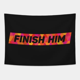 Finish Him Tapestry