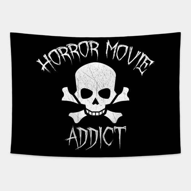 Horror Movie Addict Tapestry by LunaMay