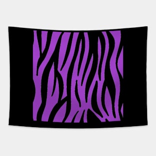 Purple Zebra Tapestry