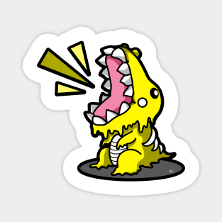 SM3GMASAURUS REX YELLOW Magnet