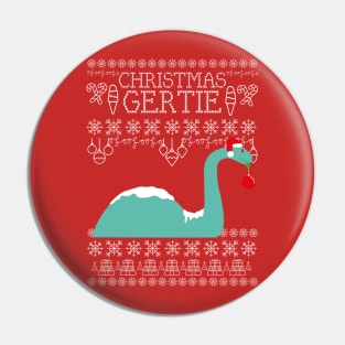 Christmas Gertie Pin