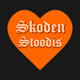 Orange heart skoden stoodis T-Shirt