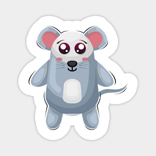 Cute Mouse Cartoon Magnet