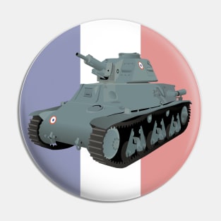 Hotchkiss H35 WW2 French Tank Pin