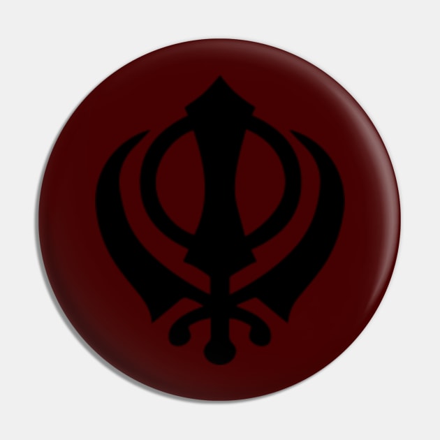 Khanda Pin by Yagouar