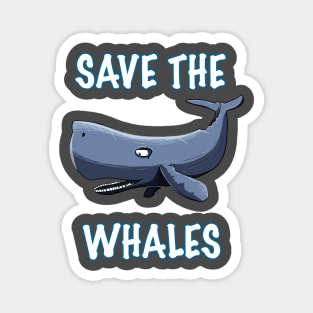 Save The Whales Magnet