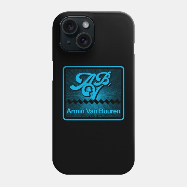 Armin Van Buuren - AVB aesthetic turquoise blue color Phone Case by JakQueApparels