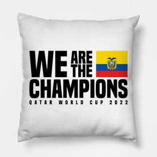 Qatar World Cup Champions 2022 - Ecuador Pillow