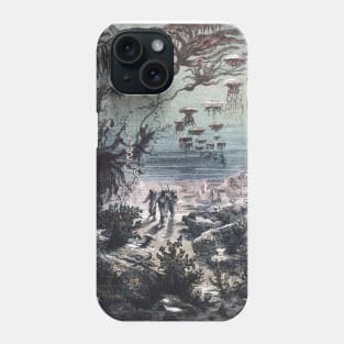 Twenty Thousand Leagues Under the Sea, Underwater Landscape from Crespo Island Phone Case