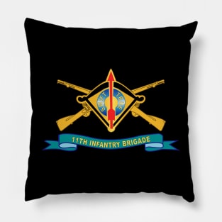 11th Infantry Brigade - DUI w Br - Ribbon X 300 Pillow