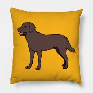 Labrador pocket tee Pillow