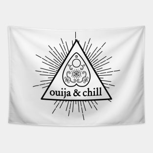 Ouija and Chill - Black Tapestry