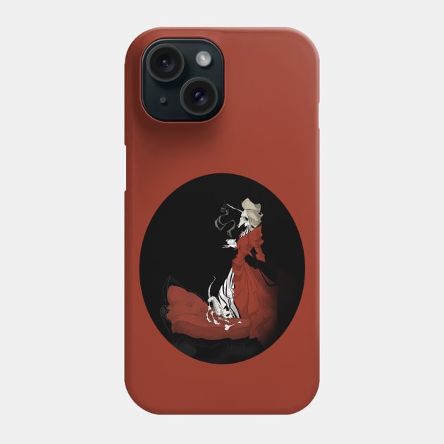 Skeleton Phone Case by Drea D. Illustrations