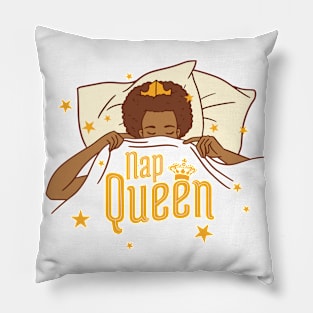 African American Nap Queen T Pillow