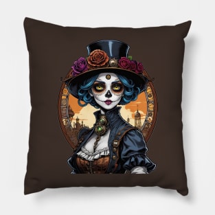 Clockwork Coquetry Pillow