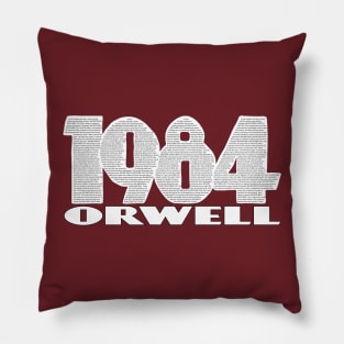 1984 Orwell Big Brother Pillow